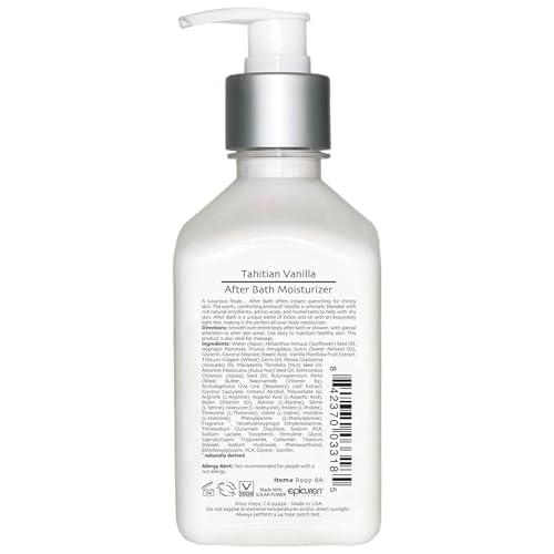 Epicuren Discovery Tahitian Vanilla After Bath Body Moisturizer, 8 oz.