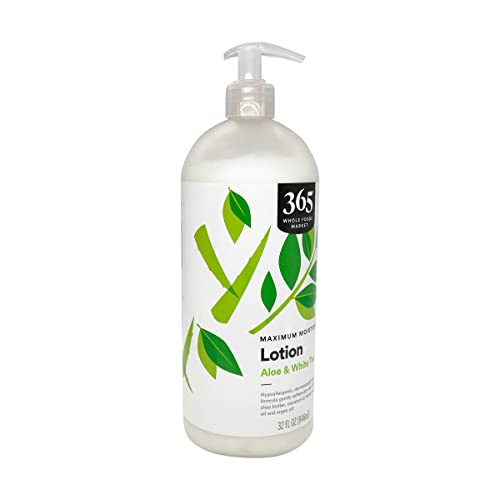 365 By Whole Foods Market, Aloe & White Tea Maximum Moisture Lotion, 32 Fl Oz