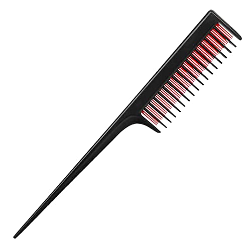 Medium Teasing Comb for Fine Hair Styling & Volume - 8.27 Inch