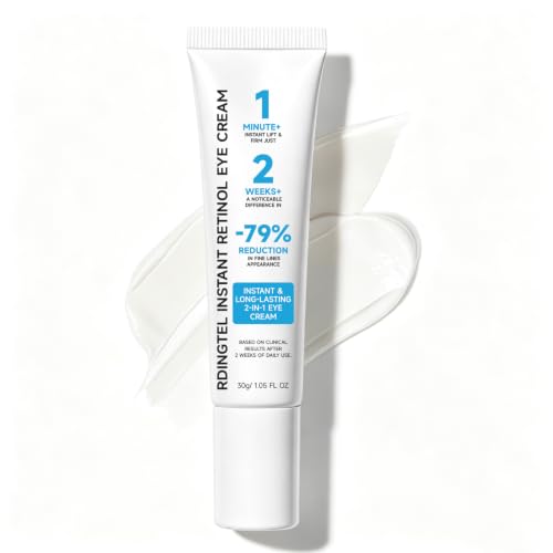 Instant Eye Lift & Retinol Cream for Bags, Wrinkles & Puffiness