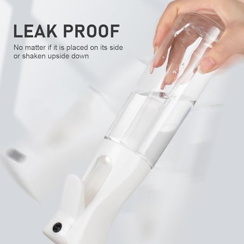 ELEMSY 10 OZ Spray Bottle for Hair - Continuous Ultra Fine Mist (2 Pack)