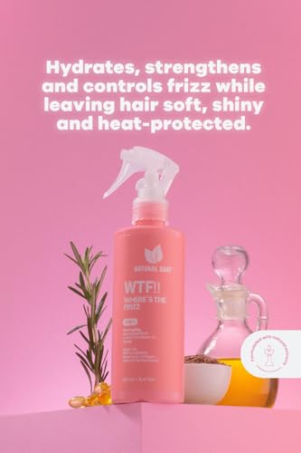 Where's the Frizz 3-in-1 Hair Mist - Heat Protectant & Anti-Frizz Spray