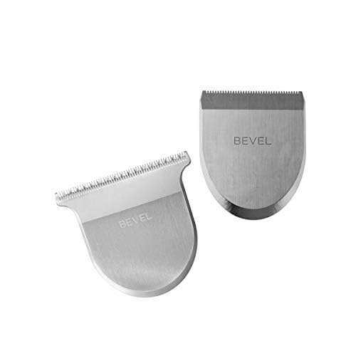 Bevel Trimmer Razor Blades Set - Square & T Blade Trimmer for Face, Head & Body