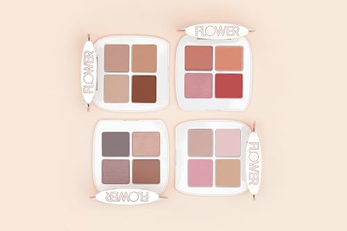 FLOWER Beauty Petal Play Eyeshadow Quad - Travel Size