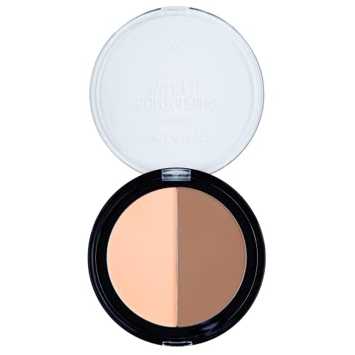 wet n wild MegaGlo Contour Palette, Dulce De Leche | Contouring Powder Face Kit | Flawlessly Sculpted Face (Pack of 2)