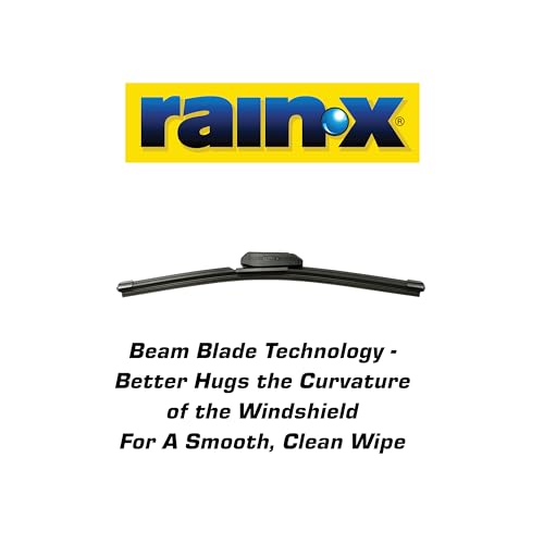 Rain-X 810202 Latitude 2-In-1 Water Repellent Wiper Blades, 14 Inch Windshield Wipers (Pack Of 2), Automotive Replacement Windshield Wiper Blades With Patented Rain-X Water Repellency Formula