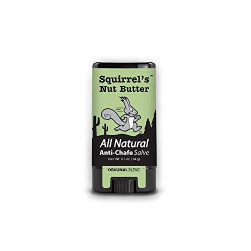 Squirrel's Nut Butter All Natural Anti Chafe Salve, Stick Applicator, 0.5 oz