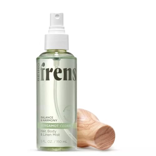 Bergamot Cedar Hair Body Linen Mist - 4 FL OZ Essential Oil Spray