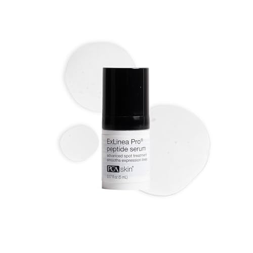 PCA SKIN ExLinea Pro Peptide Serum for Face, Peptide Complex, Helps Lift, Tighten, and Firm Skin and Reduces Wrinkle Depths, Hydrating Anti Aging for Women