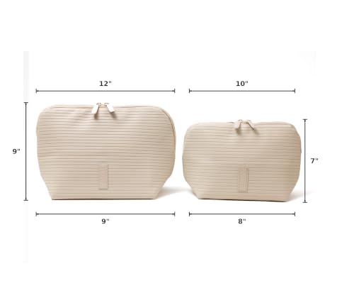 The Verti Waterproof Makeup & Toiletry Bag - 23 Pocket Organizer