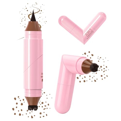 2-in-1 Waterproof Freckle Pen & Stamp for Natural Makeup