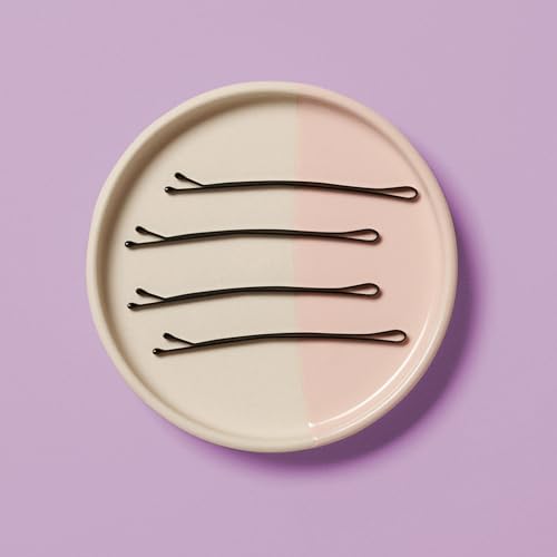 Diane Fromm 3'' Curved Jumbo Bob Pins Black, DHC018, 40 Count (Pack of 2)