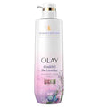 Olay Body Wash for Women, Couldn't Be Lovelier Glinda's Edition, Intensely Hydrating & Renewing, Pro-Hyaluronic Acid Serum with Vitamin B3, For All Skin Types, Raspberry & Bubbles Scent, 20 fl oz