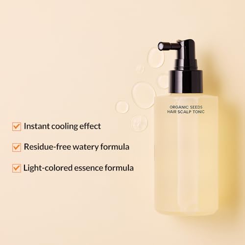 Whamisa Organic Seeds Hair Scalp Tonic - Refreshing Scalp Care (165ml)
