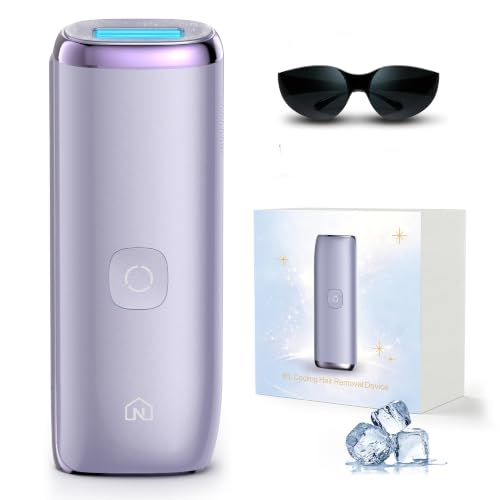 Neubutyan IPL Laser Hair Removal Device 25J Sapphire Ice Cooling Lilac Purple