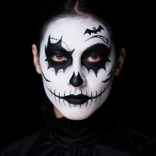 Black Water Activated Face Paint 1 oz - Halloween SFX Makeup