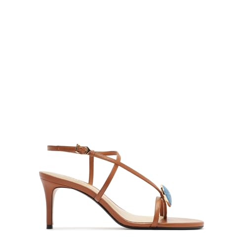 SCHUTZ Azure Mid Embellished Heeled Sandal