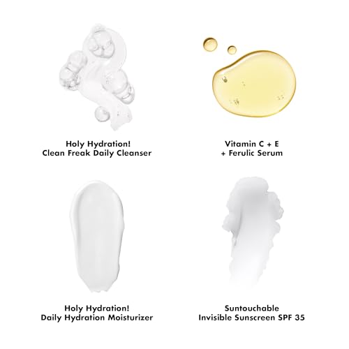 e.l.f. Wake the e.l.f. Up Travel Skincare Kit – 4 Essentials
