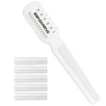 BANGMENG Hair Cutter Comb with 7 Double Edge Razor Blades