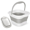 Collapsible Foot Soaking Tub with Massage Points - Portable Spa Basin
