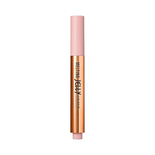 KISS NEW YORK Melting Jelly Lip Balm Pink Lemon - High Shine, Moisturizing, Plumping, Long-Lasting