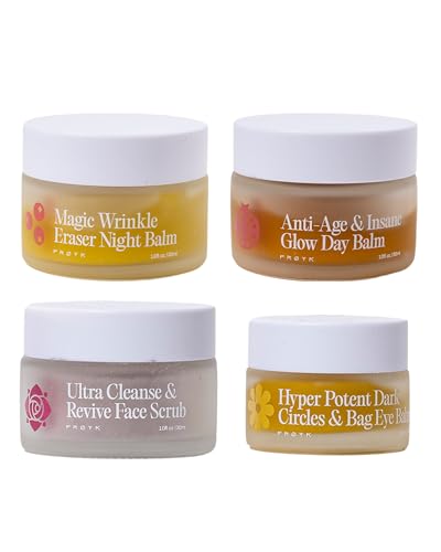 Frøya Organics 4-Step Mature Skin Care Set with Rosehip & Sea Buckthorn