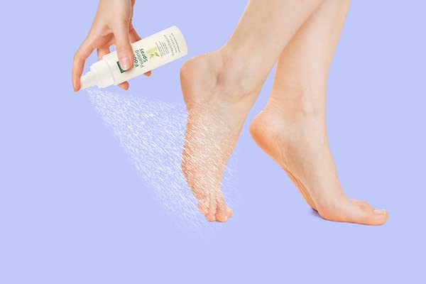 Earth Therapeutics Tea Tree Foot Peeling Spray - Exfoliating Callus Remover