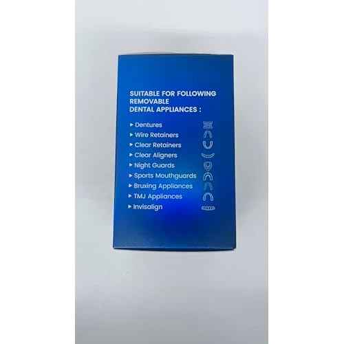 Retainer Cleanser Tablets 23mm.Ultrasonic Retainer Cleaner Tablets for Dentures and Invisalign - Effective Dental Cleaning for Teeth and Retainers-120pack