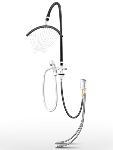 Head Spa Waterfall Shampoo Bowl Faucet with 3-Gear Switch