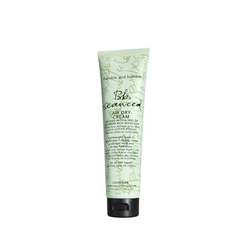 Bumble and bumble. Seaweed Nourishing Air Dry Hair Styling Cream| Leave-In Conditioner | Hydrating, Anti Frizz, Soft Hold, Color Safe | Curly, Wavy, Straight