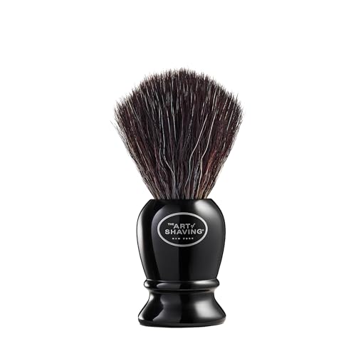 The Art of Shaving Original Shaving Brush - Pure Black ? Features Premium Synthetic Fibers For a Rich, Foamy, Lather