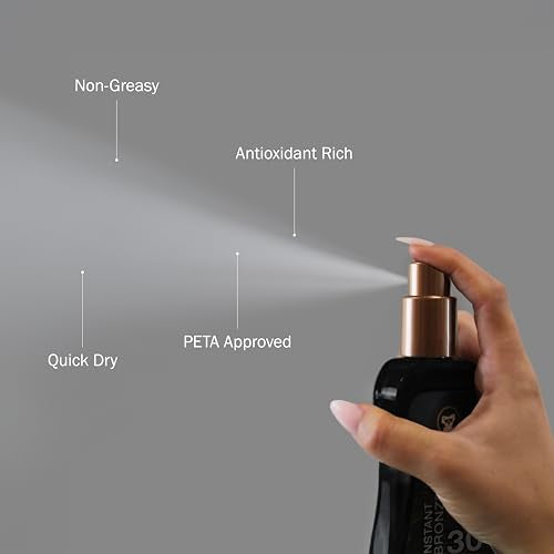 Australian Gold SPF 30 Spray Gel Sunscreen with Bronzer