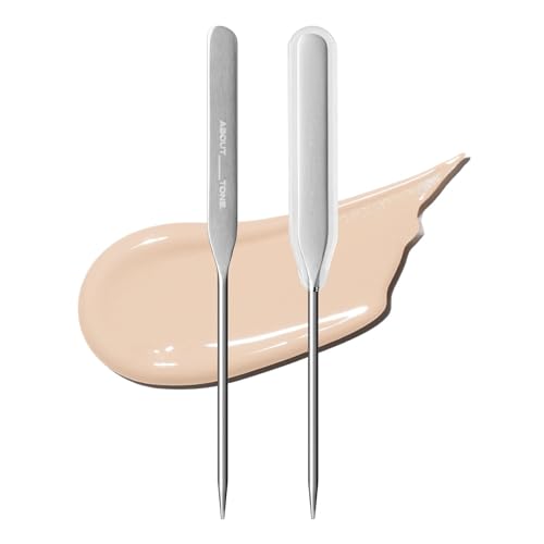 Makeup Spatula with Cap - Stainless Steel Blade