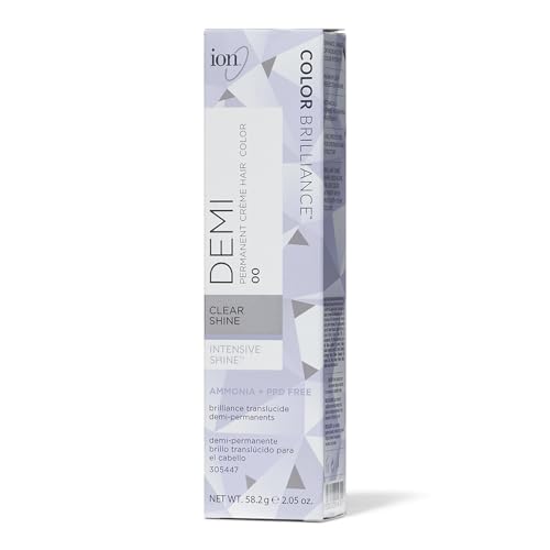 Ion Demi Permanent Clear Hair Color - Fade-Resistant Gloss & Shine