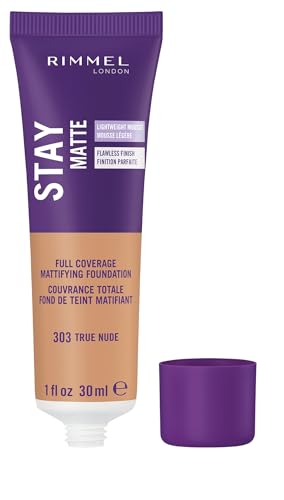 Rimmel Stay Matte Liquid Mousse Foundation 303 True Nude 1oz