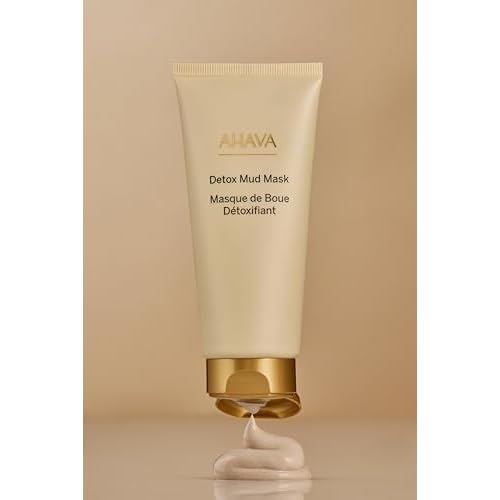 AHAVA Cleanse Detox Mud Mask - Dead Sea Mud-Based Mask to Maintain Your Skin¡¯s Wellness & Radiance, Contains Kaolin, Hyaluronic Acid, OsmoGuard¢â- ¡®Urban Shield¡¯ Patent & Exclusive Osmoter¢â, 3.4 fl.oz