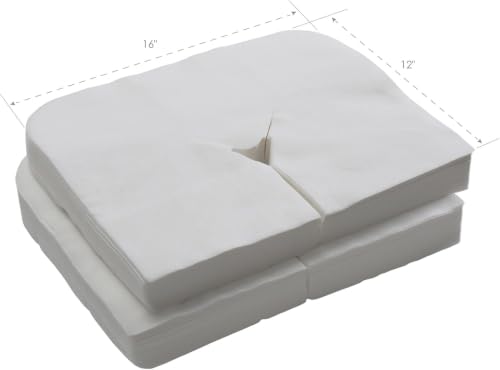 EarthLite Disposable Massage Headrest Covers – 100 Pack