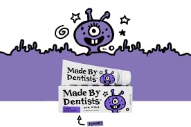 Made By Dentists - Toothpaste for Kids - Alien Blood Flavor (Grape) 3 Pack