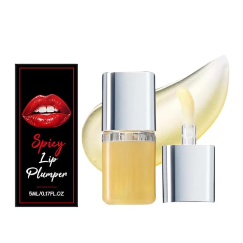 Spicy Lip Plumper Gloss - Maximum Strength Volumizing Oil