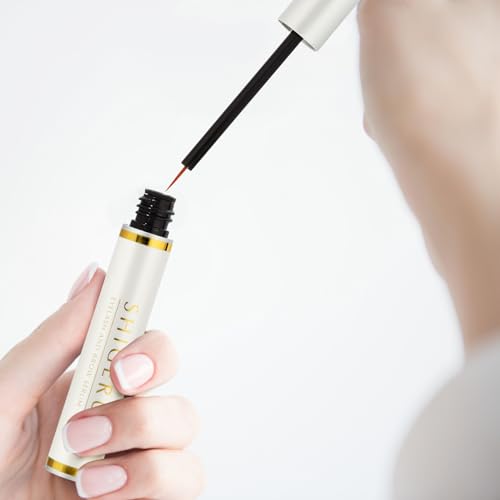 SHIGERU Lash and Brow Natural Oil-Free Growth Serum, Japanese Salon Formula for Longer, Thicker, Fuller Appearing Lashes ? 5ml