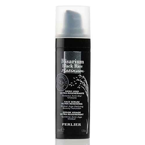 Perlier Black Rice Platinum Face Ultra Renewing Serum, 1 fl. oz.