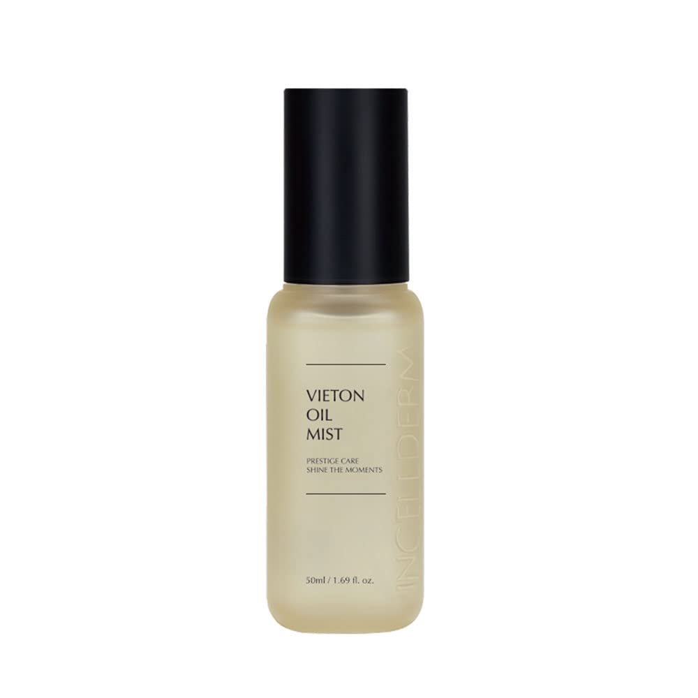 INCELLDERM Vieton Oil Mist, 50ml/1.69 fl.oz, K-beauty Cosmetics for Brightening & Wrinkle Improvement