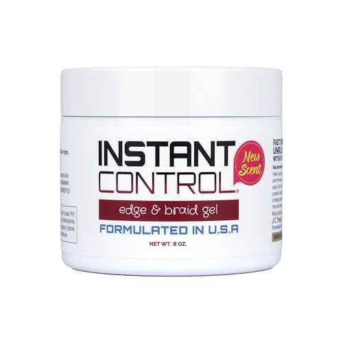 Instant Control Edge & Braid Gel (8 Ounce)