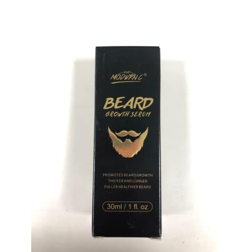 Beard Growth Oil With Biotin Caffeine, Stimulate Beard Growth Serum For Facial Hair Treatment, Promote Hair Regrowth For Men Full Longer Masculine Thick Male Beard Gift