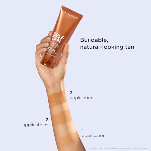 Clarins Self-Tanning Milky Lotion | Face & Body | 4.5 oz