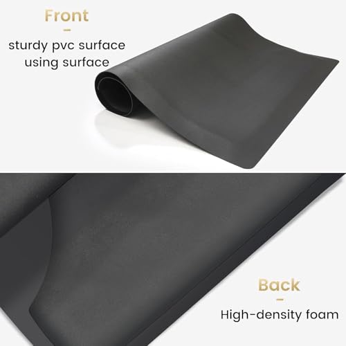 Crablux Anti Fatigue Salon Mat 35.8x27.9 Barber Floor Mat