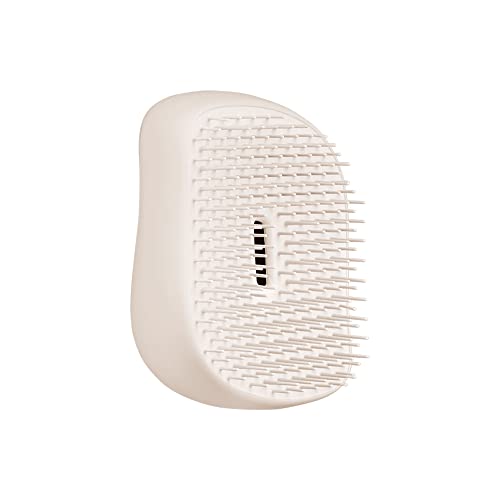 TANGLE TEEZER Compact Styler On-the-go Detangling Hairbrush Ivory Rose, Gold, (Pack of 1)
