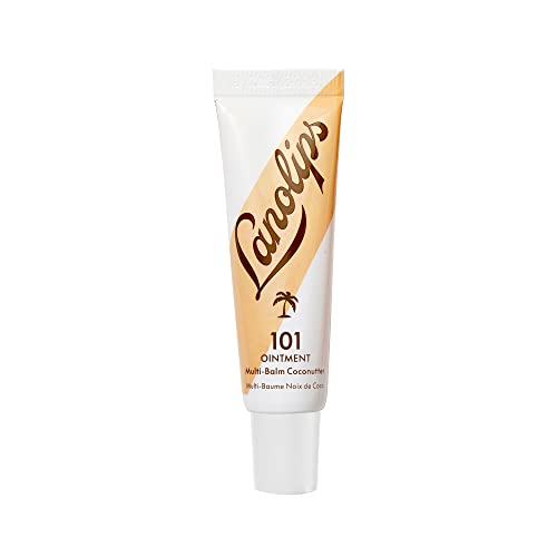 Lanolips Lip Hydration Duo ? Tinted Lip Balm Rhubarb (0.44 oz) + 101 Multipurpose Ointment Coconutter (0.35 oz) ? Nourishing Lip Care with Natural Aussie Lanolin