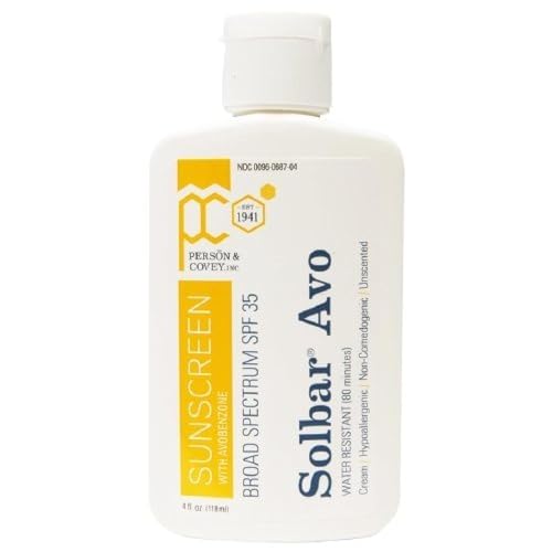 SolBar AVO Sunscreen Lotion SPF 35, Unscented 4 fl oz