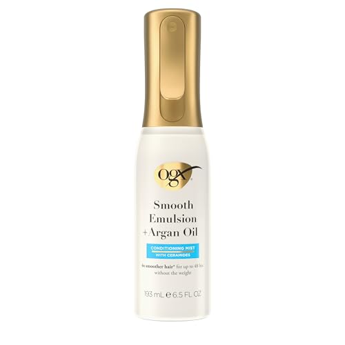 OGX Smooth Emulsion Argan Oil Hair Mist, 6.5 fl oz